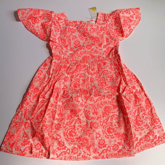 Mini Boden Girl Printed Woven Dress 7-8 Years - Picture 1 of 10